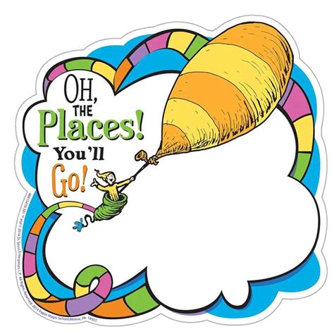 Oh The Places You Ll Go Free Printables